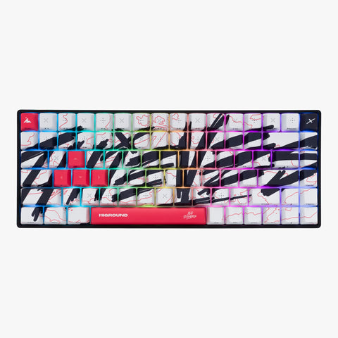 RGB lighting on 100T x HG Basecamp 75+ Keyboard - Team Issue