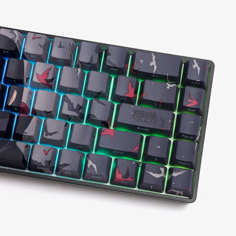 Naruto x Higround Itachi Performance keyboard left close-up