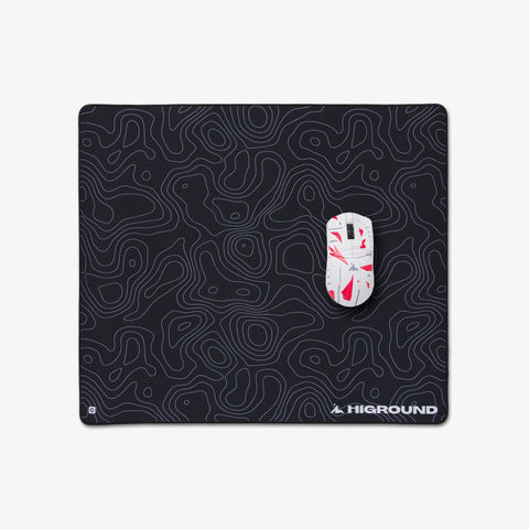 Higround Control Mousepad LG - BLACKICE with YUMA Mouse