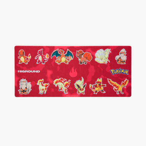 Pokémon + HG Mousepad XL - Fire Type