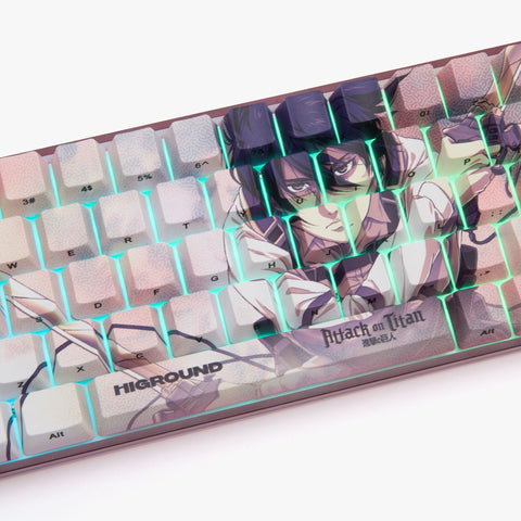 AOT2 x HG Basecamp 65HE Keyboard - MIKASA