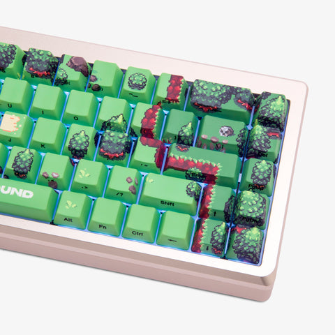 Right detail on Epic of Higround 2 Summit 65 Keyboard - Amora Bay