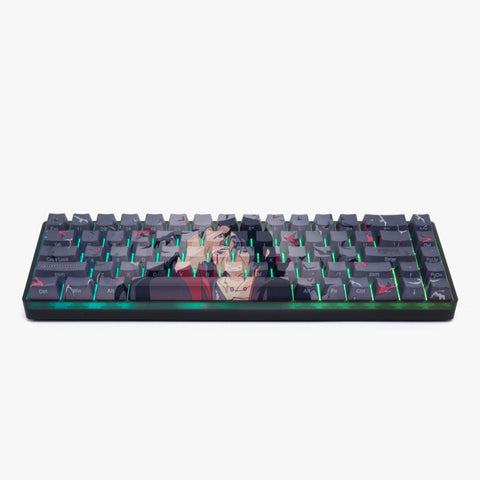 Naruto x Higround Itachi Performance keyboard angled front