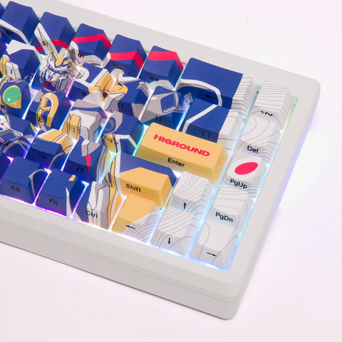Gundam x HG Summit 65 Keyboard - 01W'