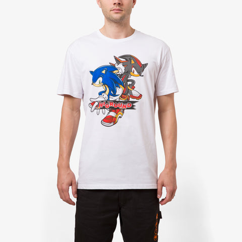 Sonic x Higround Adventure Tee on model