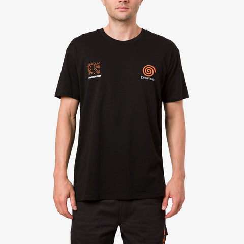 Sonic x Higround Dreamcast Tee on model