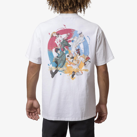 JJK x HG Tee on model