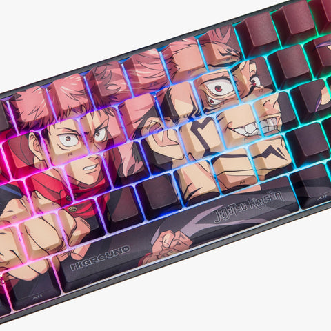 JJK x HG Basecamp 65 Keyboard - Sukuna