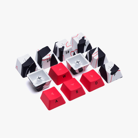 100T x HG 68 Keycaps Set - Team Issue