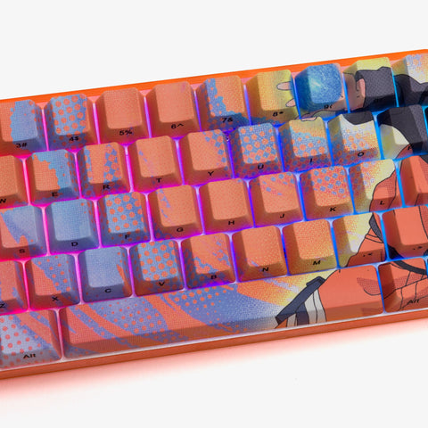 Naruto x Higround Naruto Performance keyboard close-up center