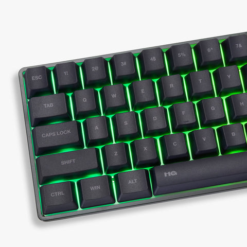 Left side of Higround DEFAULT 65HE Keyboard - BLACK