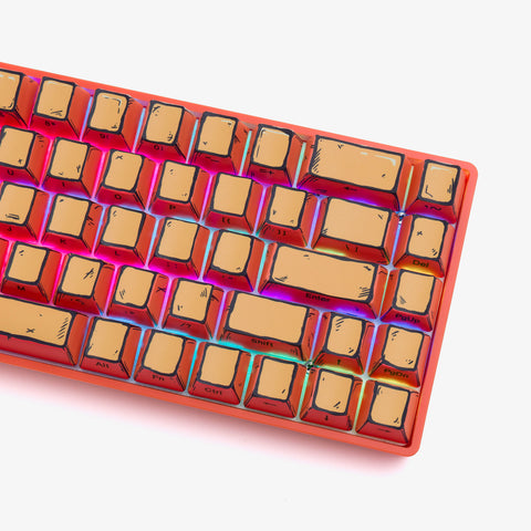 right side of CELSHADE Base 65 Keyboard - OJ