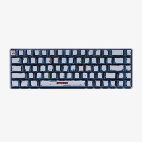 CELSHADE Base 65 Keyboard - GRAY (Milky Switch)