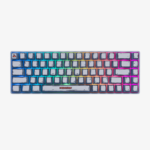 RGB lighting on CELSHADE Base 65 Keyboard - Gray