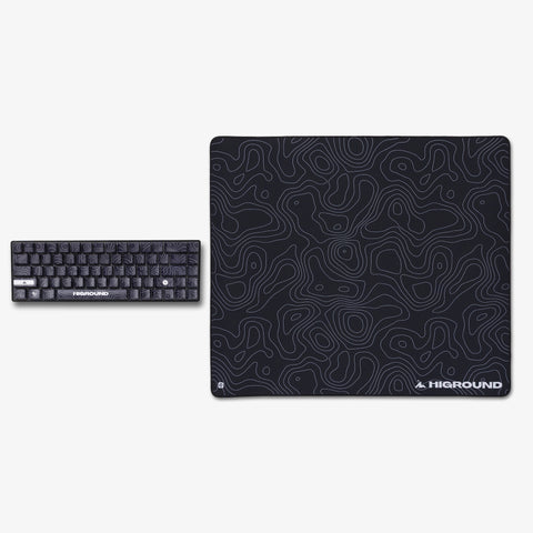 Higround Control Mousepad LG - BLACKICE and BLACKICE Keyboard