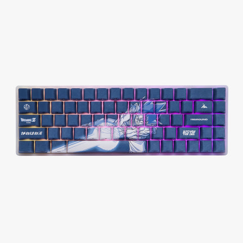 DBZ x Higround Goku Basecamp 65 Keyboard with LED Lights