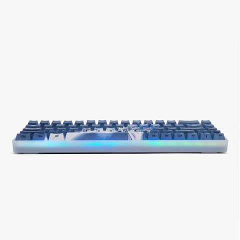 DBZ x Higround Goku Basecamp 65 Keyboard front view