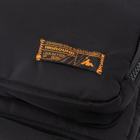 Quad Utility Bag patch detail