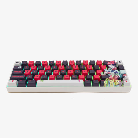 overhead view of Hunter x Hunter x HG Performance B65 Keyboard - Hisoka