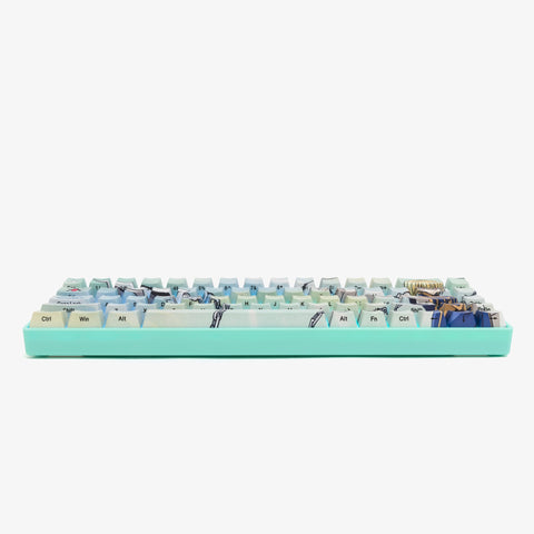 side view of Hunter x Hunter x HG Performance B65 Keyboard - Kurapika