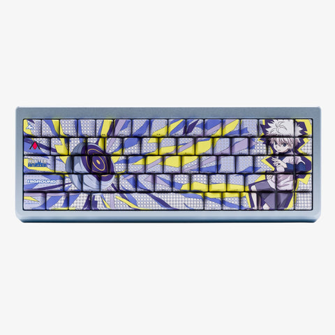 Front of Hunter x Hunter x HG Summit 65 Keyboard - Killua C1