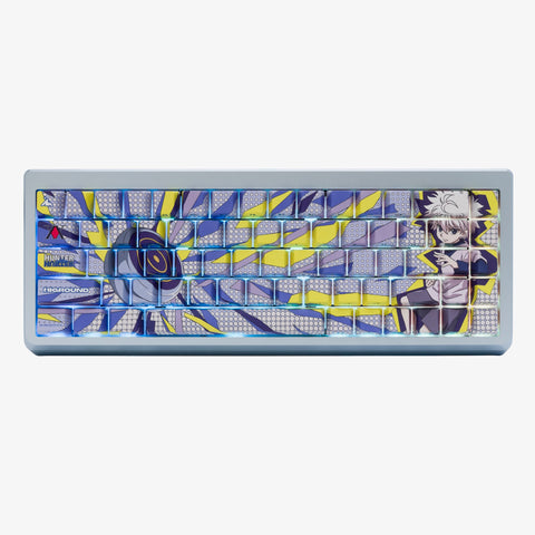 rgb lighting on Hunter x Hunter x HG Summit 65 Keyboard - Killua C1
