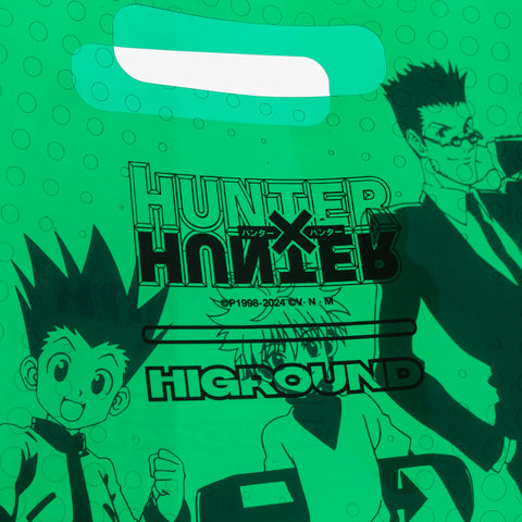 logos on Hunter x Hunter x HG Jellybag - Green