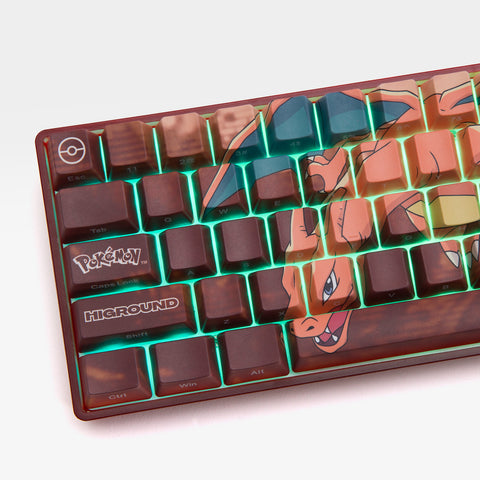 Pokémon + HG Base 65 Keyboard - Charizard