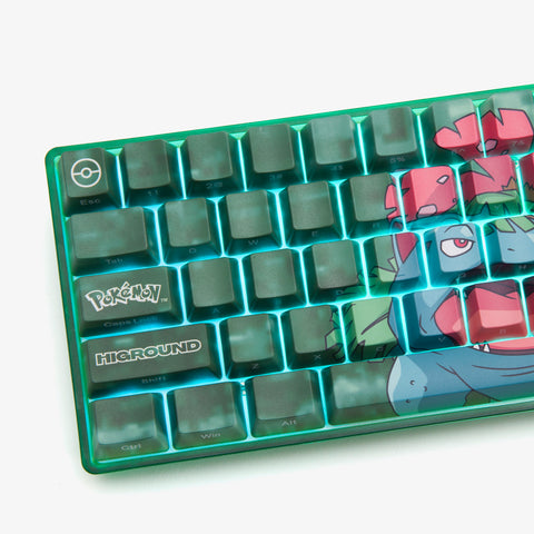 Pokémon + HG Base 65 Keyboard - Venusaur