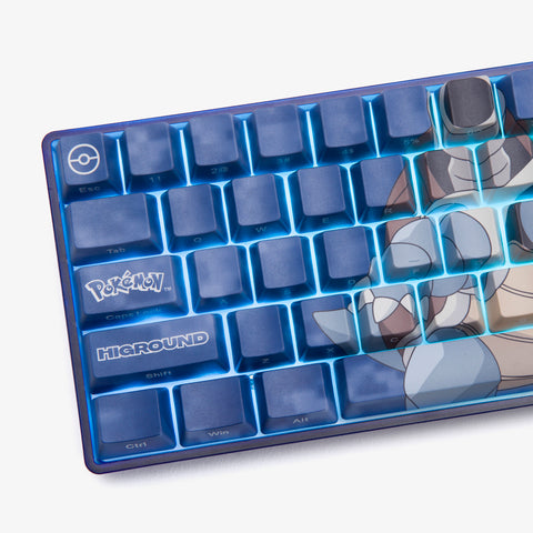 Pokémon + HG Base 65 Keyboard - Blastoise