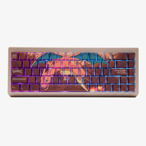 Pokémon + HG Summit 65 Keyboard 2.0 - Charizard