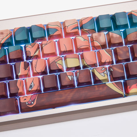 Pokémon + HG Summit 65 Keyboard 2.0 - Charizard