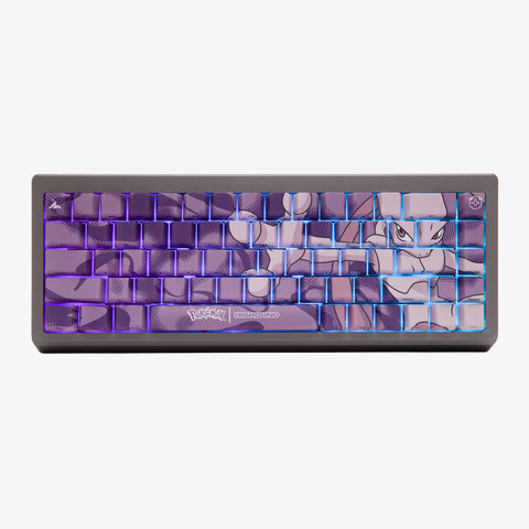 Pokémon + HG Summit 65 Keyboard 2.0 - Mewtwo