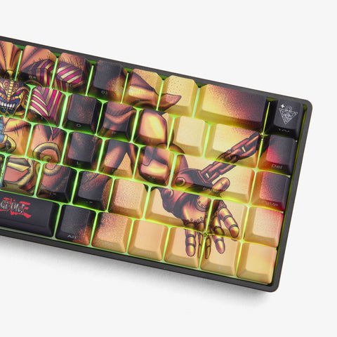 Right detail on YGO x HG Performance Base 65 Keyboard - Exodia