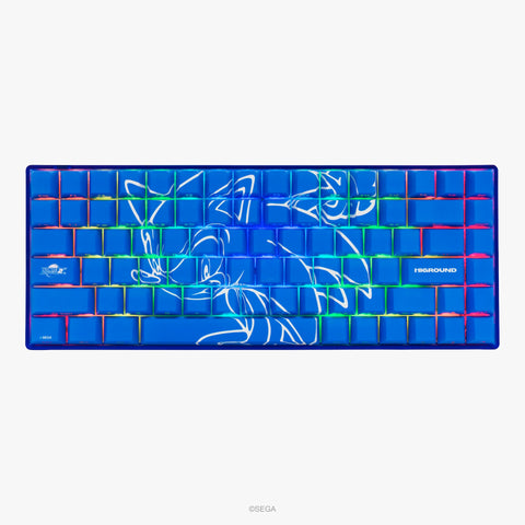 RGB lighting on Sega x Higround Basecamp 75+ Keyboard - Sonic CD