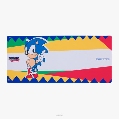 Front of Sega x Higround Mousepad XL - Classic Sonic