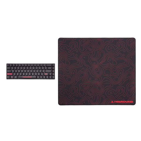 LAVAROCK Large Mousepad with LAVAROCK keyboard