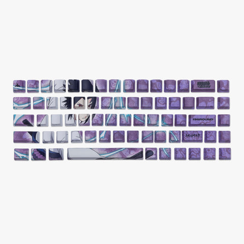 Naruto x Higround Sasuke keycaps 