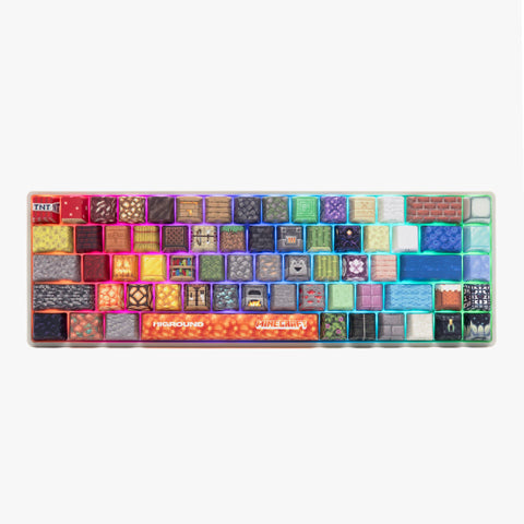 Higround x Minecraft Blocky Basecamp 65 - front with RGB on