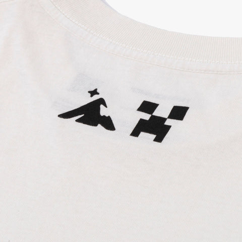 HIGROUND  X MINECRAFT BROWSER T-SHIRT - close-up back logos