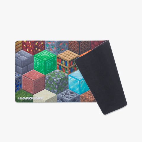 HIGROUND X MINECRAFT RANDOM BLOCKS MOUSEPAD - FOLDED