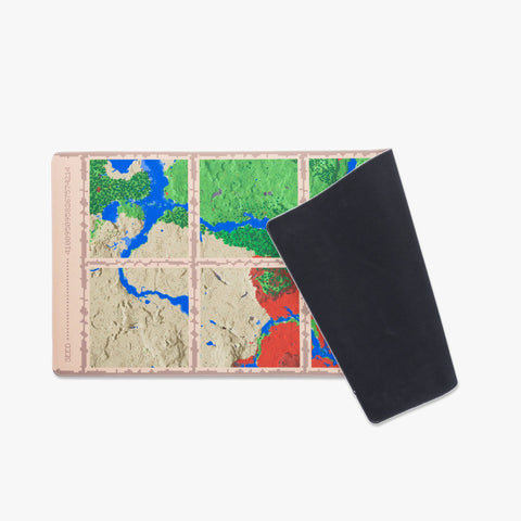 HIGROUND X MINECRAFT MAP MOUSEPAD - FOLDED