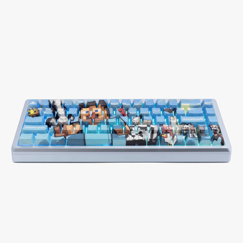 HG x Minecraft Summit 65 Keyboard - Steve & Animals