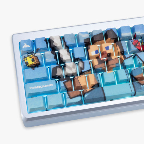 HG x Minecraft Summit 65 Keyboard - Steve & Animals