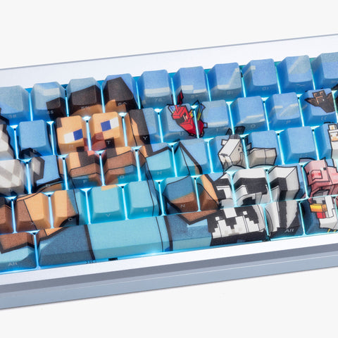 HG x Minecraft Summit 65 Keyboard - Steve & Animals