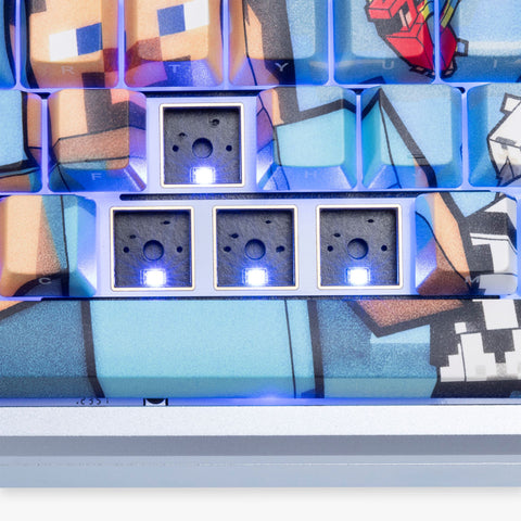 HG x Minecraft Summit 65 Keyboard - Steve & Animals