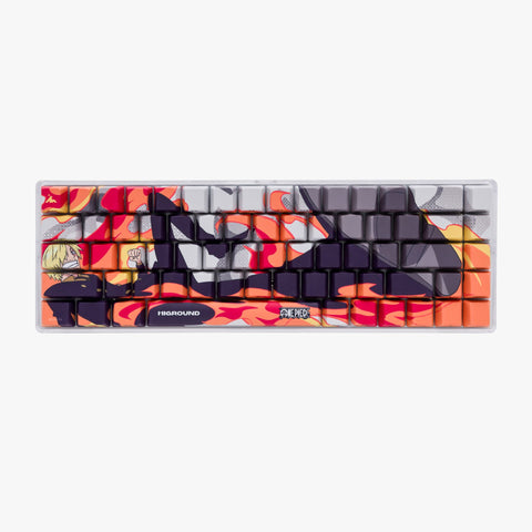 Front of One Piece x HG Performance B65 Keyboard - Sanji