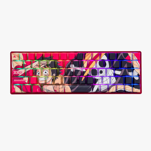 RGB lighting on One Piece x HG Performance B65 Keyboard - Luffy