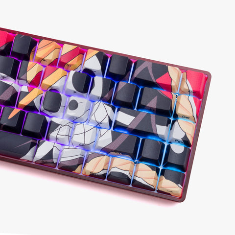 Right detail on One Piece x HG Performance B65 Keyboard - Luffy