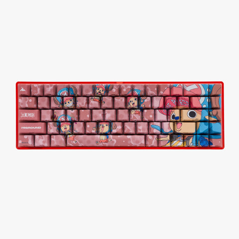 front of One Piece x HG Performance B65 Keyboard - Chopper